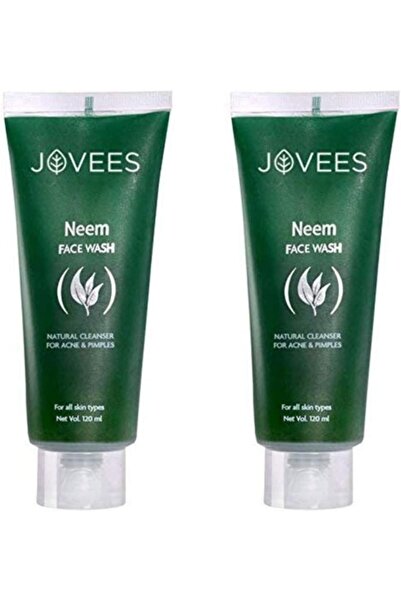 Jovees غسول الوجه الطبيعي من النيم (120 مل) (عبوة من قطعتين)