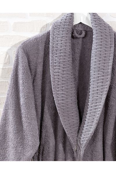 ELVİRAHOME Βαμβακερό Standard Unisex Ολόσωμο Μπουρνούζι