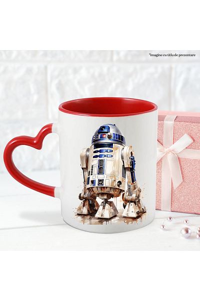 StoryGift Romania Mug With R2-D2, Robot, Star Wars, Sci Fi, Fictional Character, Star Wars, Mul, With,STG.