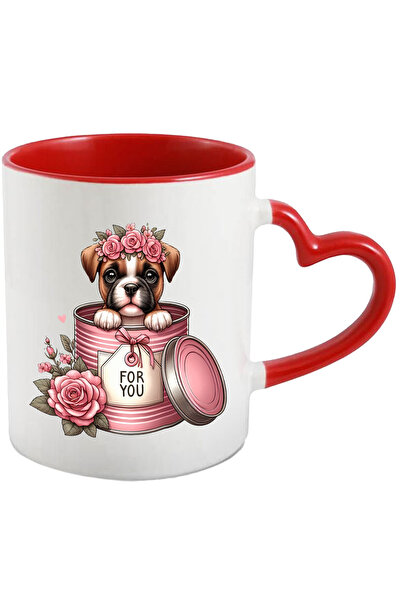 StoryGift Romania Cana cu un catelus timid care iese dintr-o conserva | ilust...