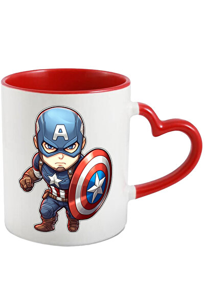 StoryGift Romania Cana Cu Supereroi, Capitanul America, Scut, Marvel, Avenger...