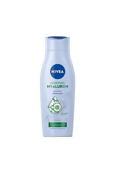 NIVEA Șampon hidratant Moisture Hyaluron, 400 ml