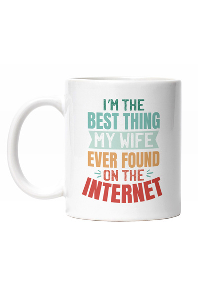 StoryGift Romania Cana Cu Mesaj In Engleza Haios Colorat I'm The Best Thing M...