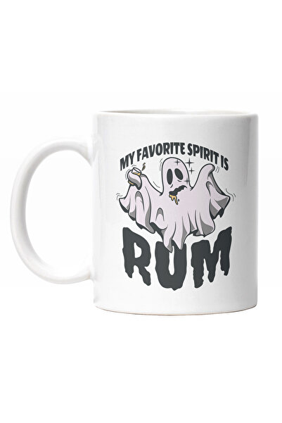 StoryGift Romania Cana Cu Mesaj Haios My Favorite Spirit Is Rum, Fantoma Sper...