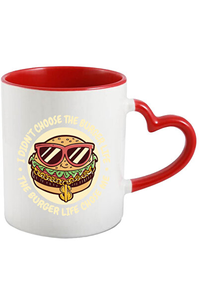 StoryGift Romania Cana Cu Mesaj I Didn't Choose The Burger Life, Fast Food, M...