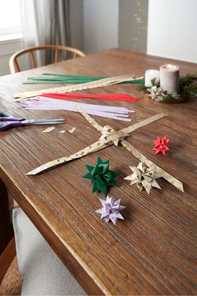 Tchibo Paper Stars Craft Kit, Green Combo