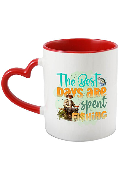 StoryGift Romania Cana cu un pescar batran cu mesajul "The best days are spen...