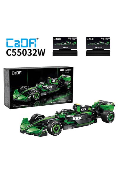 Choice Yes Box 2024 Moc Sauber F1 Team C44 Formula-1 F1 Racing Car Number 24 Sports Car Building Blocks Cit