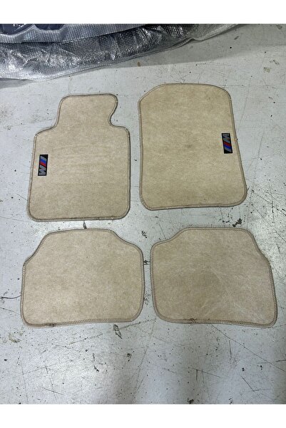 TİTANİKPARTS BMW 3 SERİSİ E30 E36 E46 F30 F30LCI AÇIK BEJ M LOGOLU HALI PASPAS TAKIMI SIFIR