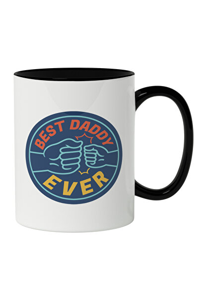 StoryGift Romania Cana Cu Text In Engleza Best Daddy Ever, Salut Intre barbat...