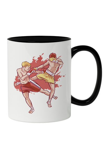StoryGift Romania Cana Cu Doi Barbati Arte Martiale, In Flacari, Iubitorii DE...