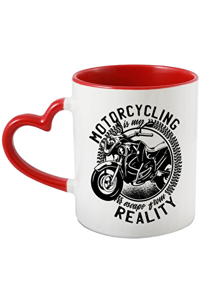 StoryGift Romania Cana Cu Mesaj Motorcycling Is My Escape From Reality, Motoc...