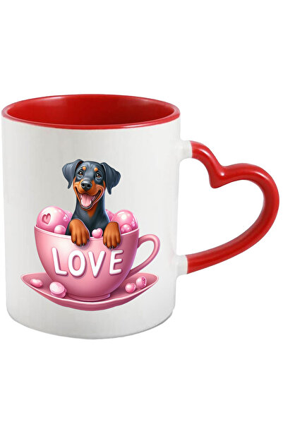 StoryGift Romania Cana cu un catel care sta intr-o ceasca | ilustratie | mesa...