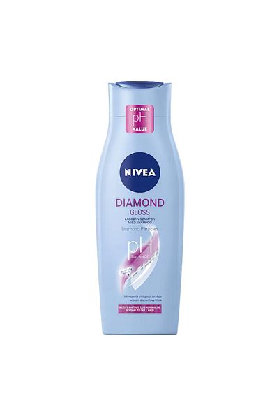 NIVEA Șampon de păr, Diamond Gloss Care, 400 ml