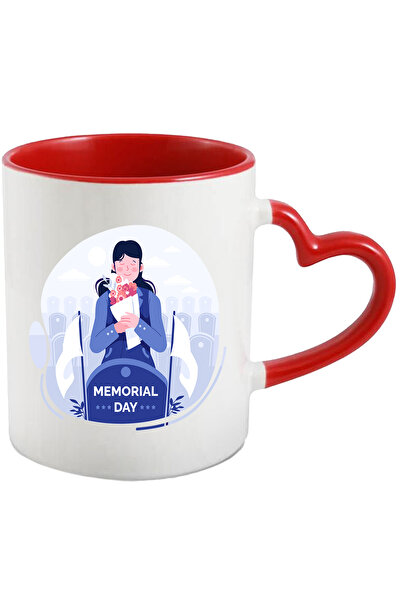 StoryGift Romania Cana Cu Mesaj In Engleza Memorial Day, Flori, Amintire, Cel...