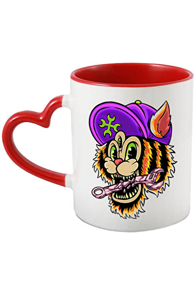StoryGift Romania Cana Cu Tigru, Cheie, Palarie, Monstru, Multicolor 330 ml, ...