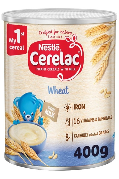 Cerelac Nestle Cerelac Infant Cereals With Iron + Wheat From 6 Months 400g