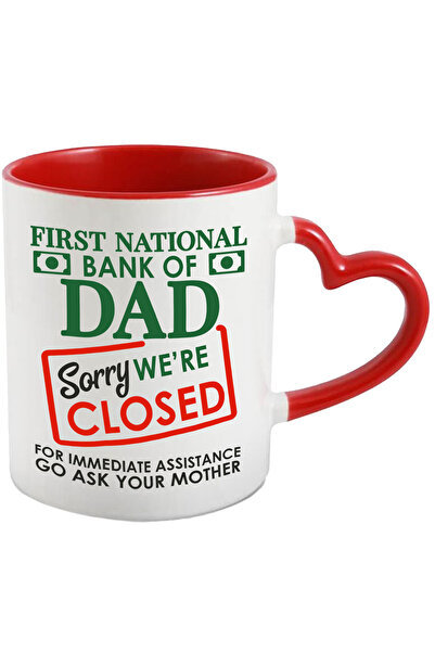 StoryGift Romania Cana Cu Text "Prima Banca Nationala a Tatalui, Scuze e inch...