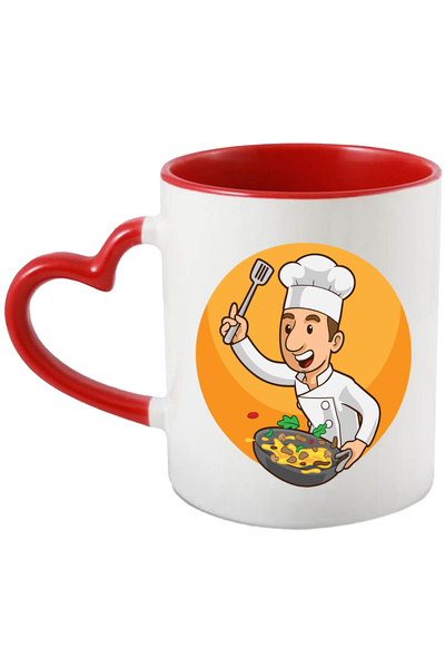 StoryGift Romania Cana Cu Bucatar, Costum, Paleta, Tigaie, Mancare, Salata, B...