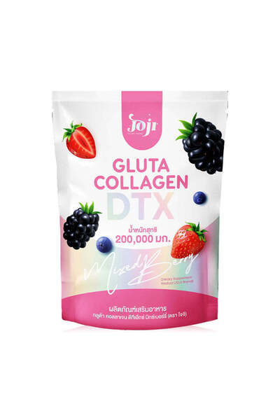 dtx جلوتا كولاجين 200,000 ملغ - مشروب مكمل غذائي بنكهة التوت المختلط
