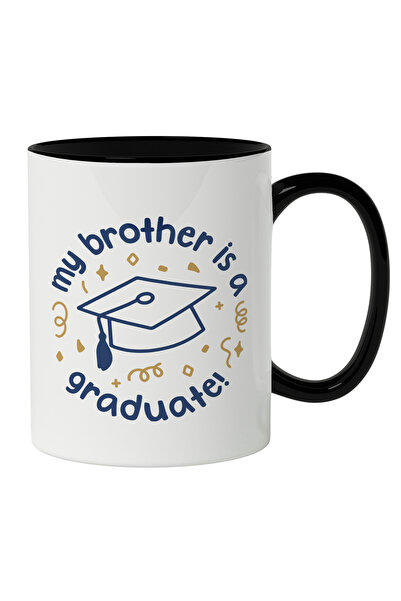 StoryGift Romania Cana Cu Palarie De absolvire, Text In Engleza My Brother Is...