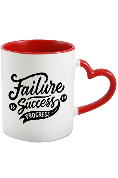 StoryGift Romania Cana Cu Mesaj In Engleza Failure Is Success In Progress, Es...