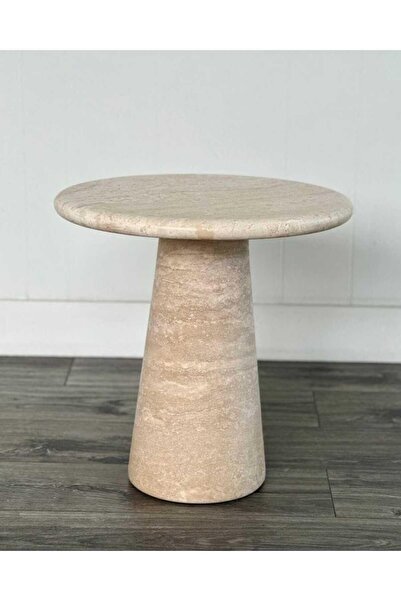 Sümeyra Marble Art VİRA- TRAVERTEN YAN SEHPA
