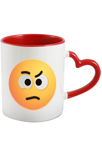 StoryGift Romania Cana Cu Emoji, Emoticon, Confuz, Suparat, Multicolor 330 ml...