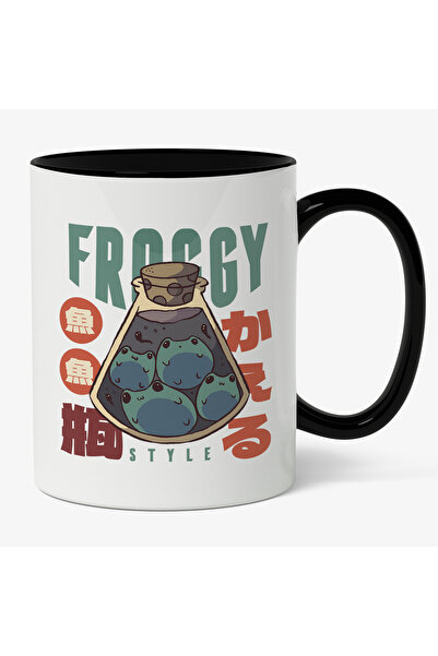 StoryGift Romania Cana Cu Pui De Broasca In Bule In Recipient Cu Capac, Text ...