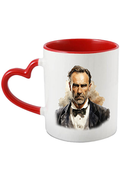 StoryGift Romania Cana Cu Joaquin Phoenix, Actor, Regizor, Celebritate, Filme Multicolor 330 ml, C, Cu Maner Inim