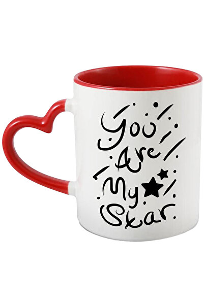 StoryGift Romania Cana Cu Mesaj In Engleza You Are My Star, Stele, Ploaie, Cu...