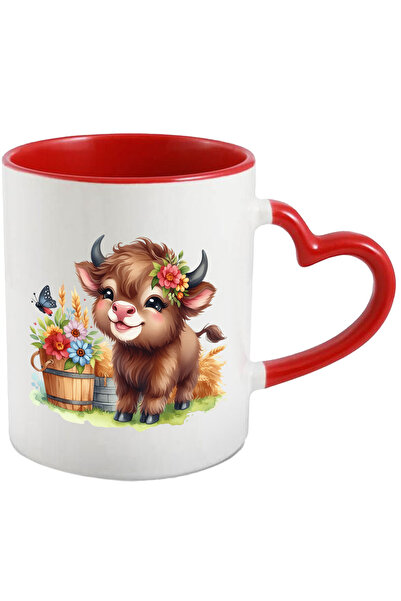 StoryGift Romania Cana cu o femela zimbru vesela | micuta | ilustratie | grau...