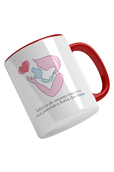 StoryGift Romania Cana Cu Text Iubirea DE Mama Este Cea Mai Puternica Forta D...