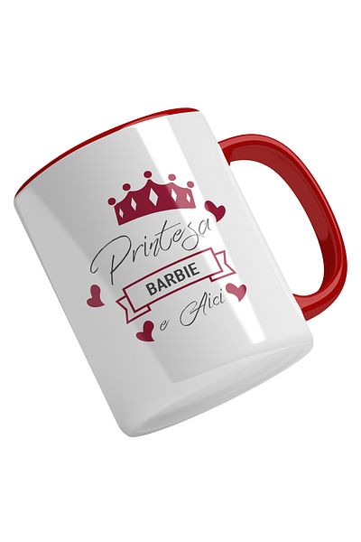 StoryGift Romania Mug With Text Princess Is Here, Girlfriend, Lover, Lovers Gift, Day, With, STG