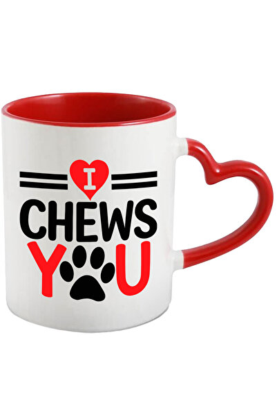 StoryGift Romania Cana pentru iubitorii de animale cu textul "I chew you" - t...