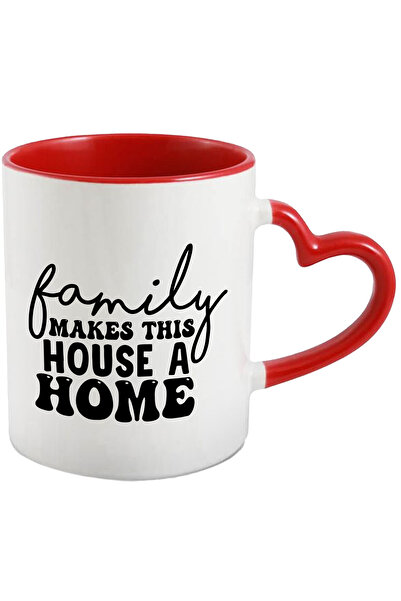 StoryGift Romania Cana pentru familiile fericite care transforma o casa in "acasa" cu Maner Inima , Cu Maner Inim