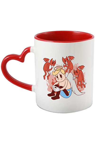 StoryGift Romania Cana Cu Mesaj In Engleza Angel, Emblema, Inger, Aripi, Fant...