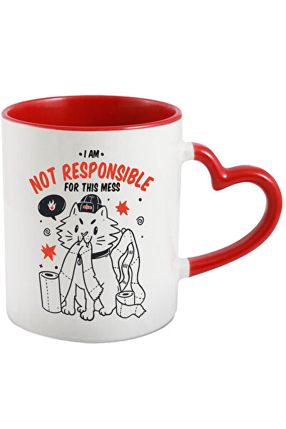 StoryGift Romania Cana Cu Mesaj I am not Responsible For This Mess, Pisica, H...