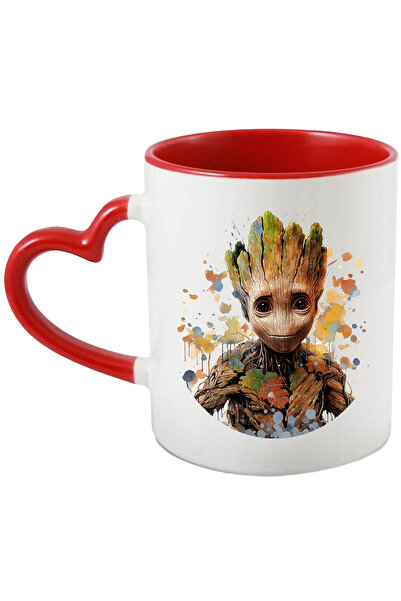 StoryGift Romania Cana Cu Groot, Personaj, Marvel, Frunze, Toamna, Pete De Vo...
