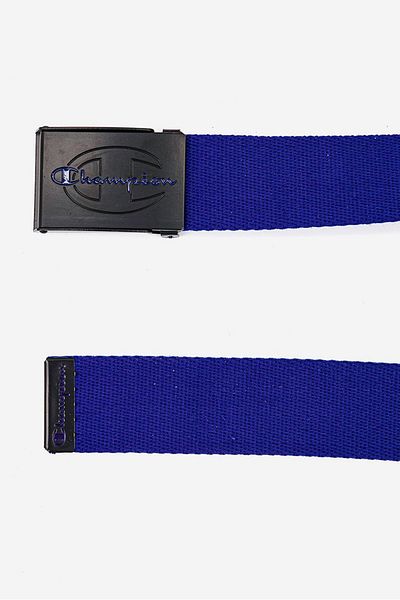 Champion Men Textured Belts, Blue