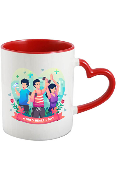 StoryGift Romania Cana Cu Mesaj In Engleza World Health Day, Ziua Sanatatii, ...