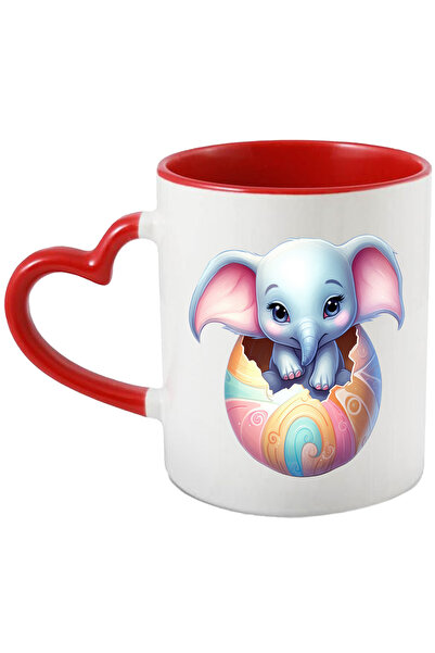 StoryGift Romania Cana cu un elefant micut care iese dintr-un ou spart | ilus...