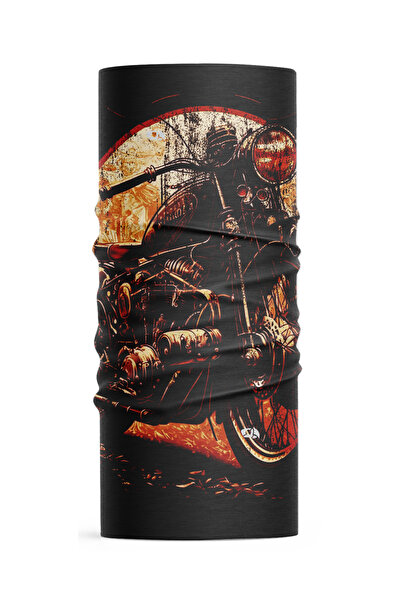 FG KONNİCHİWA МОТОЦИКЛЕТНИЙ ВЕЛОСИПЕДНИЙ МОТИВ Бандана Outdoor Нашийник Мотоц...