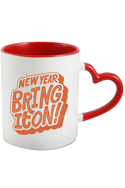 StoryGift Romania Cana Cu Mesaj In Engleza New Year Bring It On, Revelion, Mu...