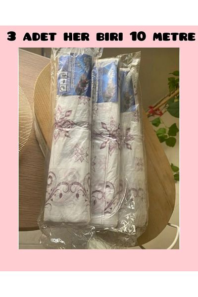 irtihal 3Pcs Waterproof Each 10 Meters Total 30 Meters Long 90cm Wide Disposable Tableware