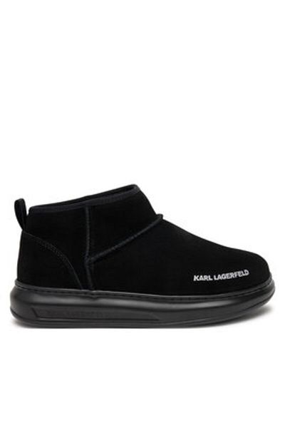 Karl Lagerfeld ghete de damă până la gleznă KL44522 negre