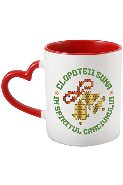 StoryGift Romania Cana clopteii suna in spiritul Craciunului sarbatori, 330ml...