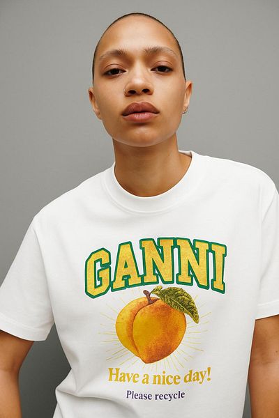 HAKKE Crew Neck Gannı Printed T-Shirt