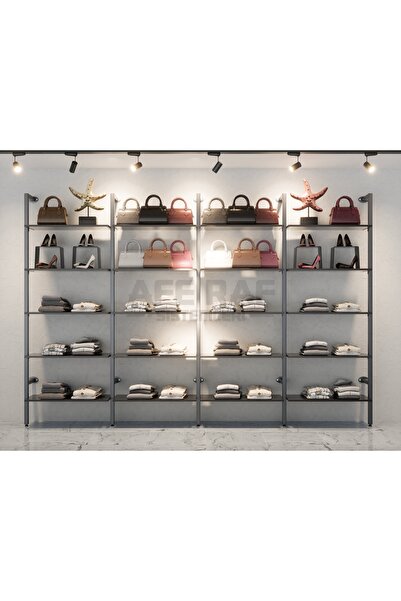 AFE DEKOR Mağaza Raf Sistemi, Askılık Sistemi, Butik Rafı, Mağaza Stand, Giyi...
