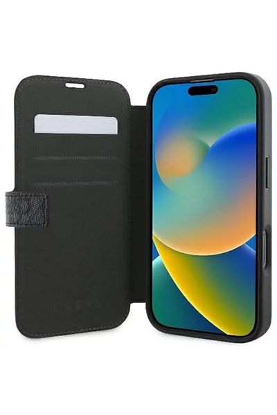 Guess Iphone 16 Plus Case, Book, - Black